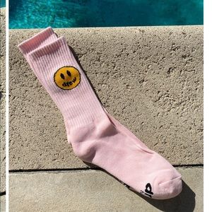 Drew House Mascot Socks - Pink
